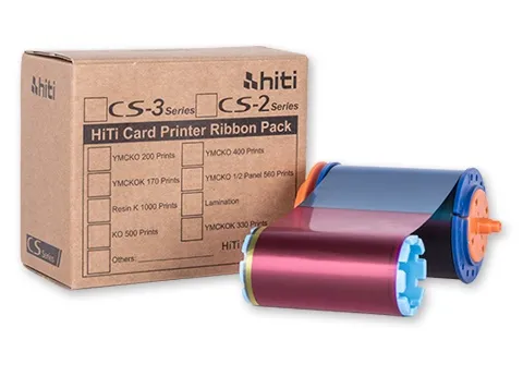 HITI YMCKO CS-200e Color Ribbon
