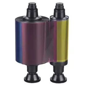 Evolis YMCKO Full Color Ribbon - 200 prints